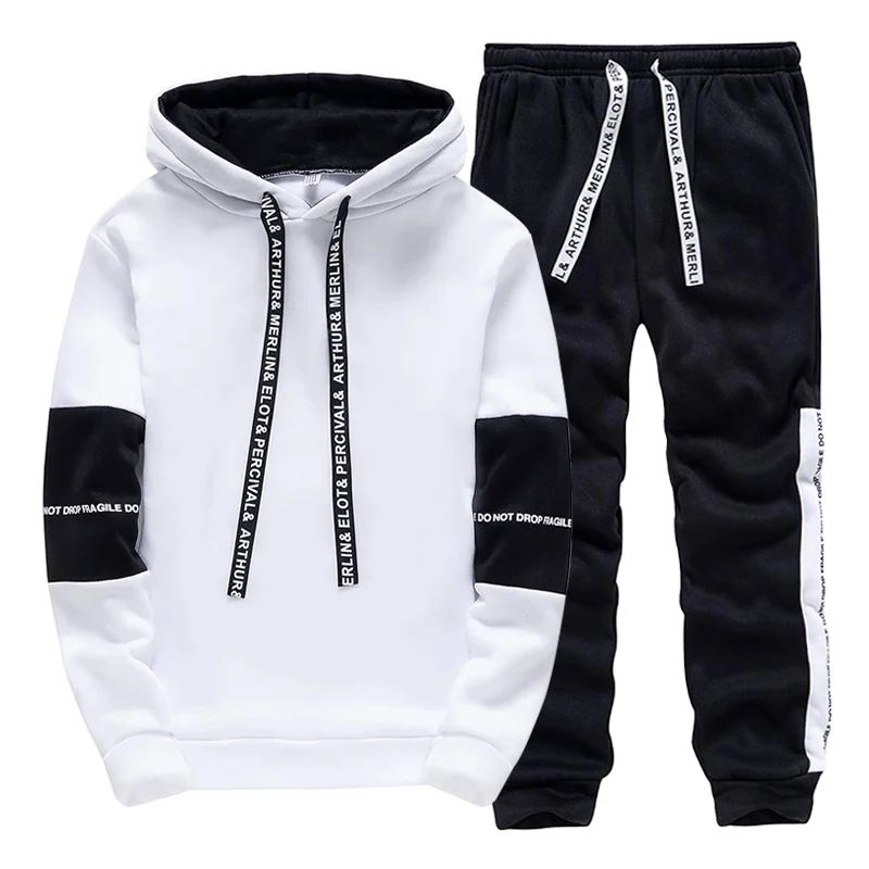 Winter Clothing For Men - Tracksuit for Man Casual Hooded Sweatshirts
