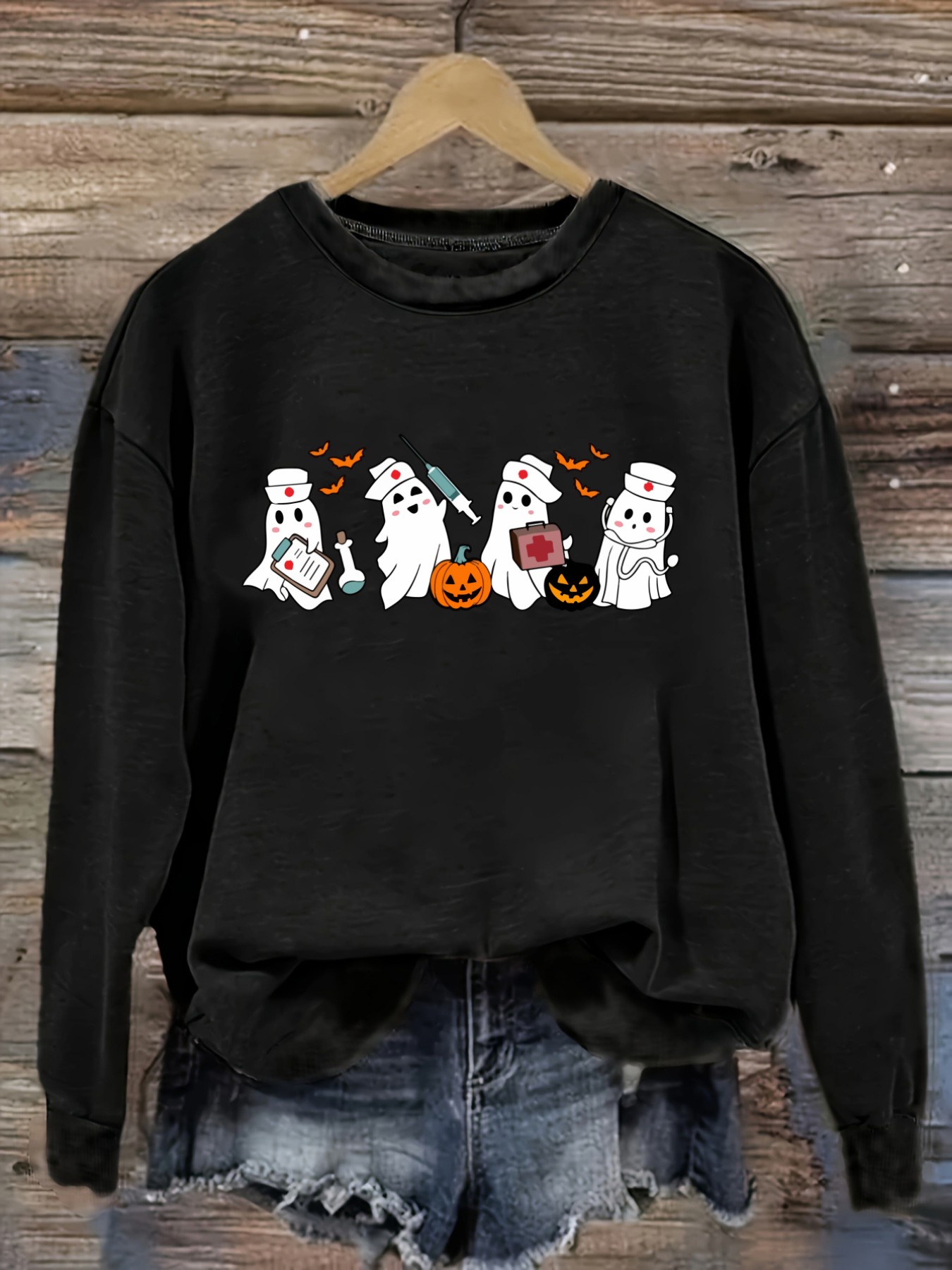 Winter Clothing For - Women's Casual Long Sleeve Crew Neck