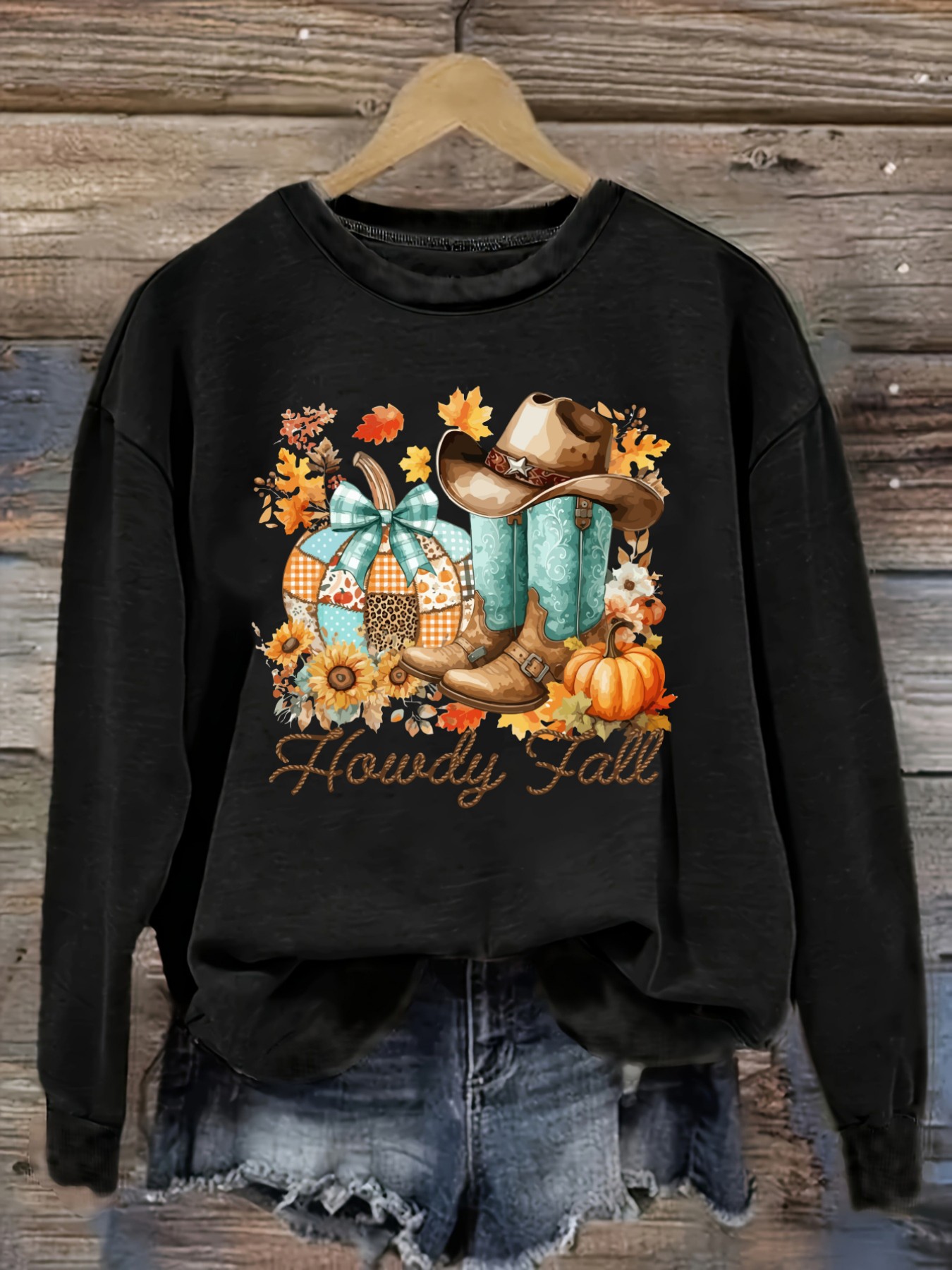 Winter Clothing For - Women's Casual Long Sleeve Crew Neck