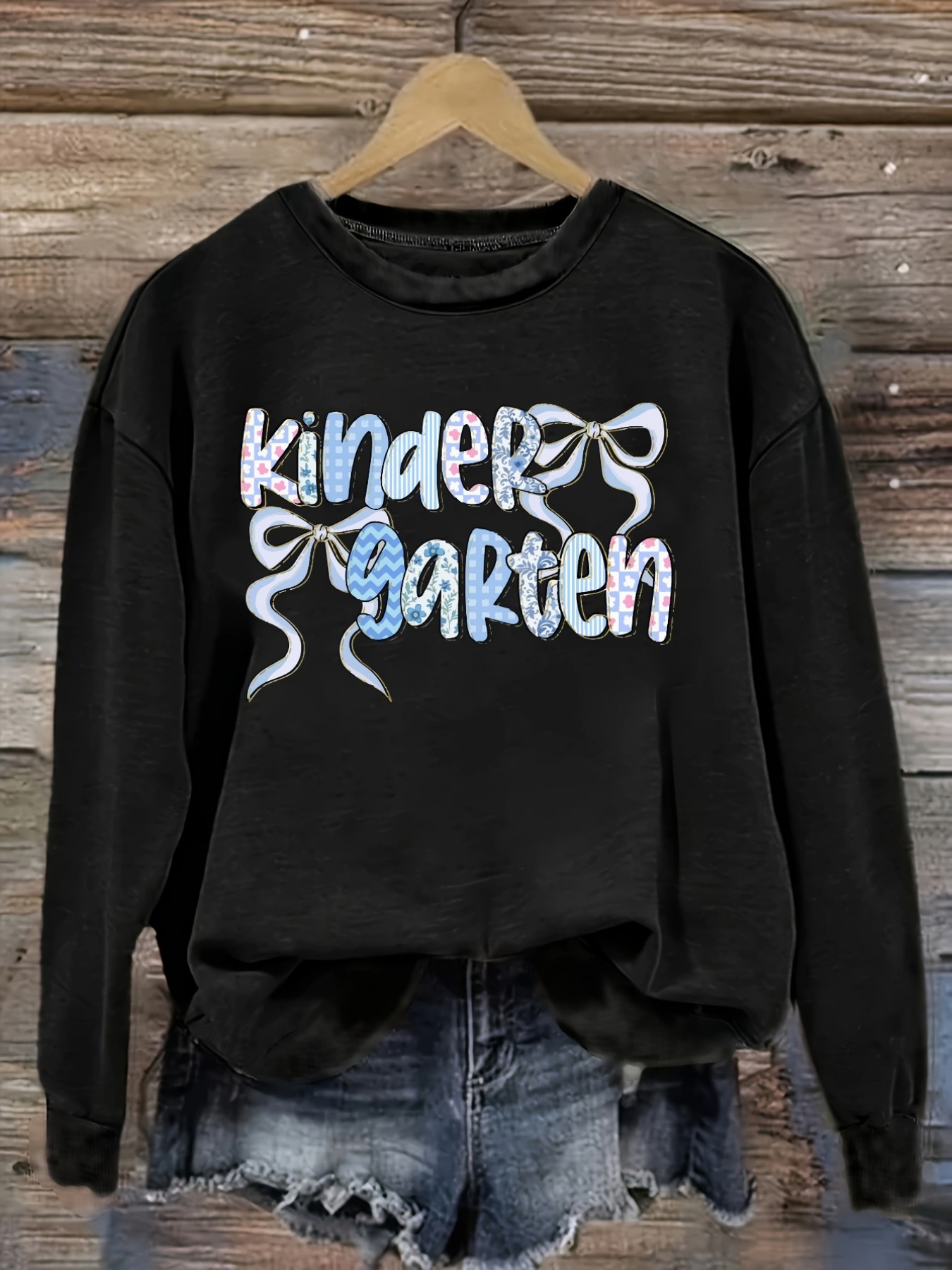 Winter Clothing For - Women's Casual Long Sleeve Crew Neck