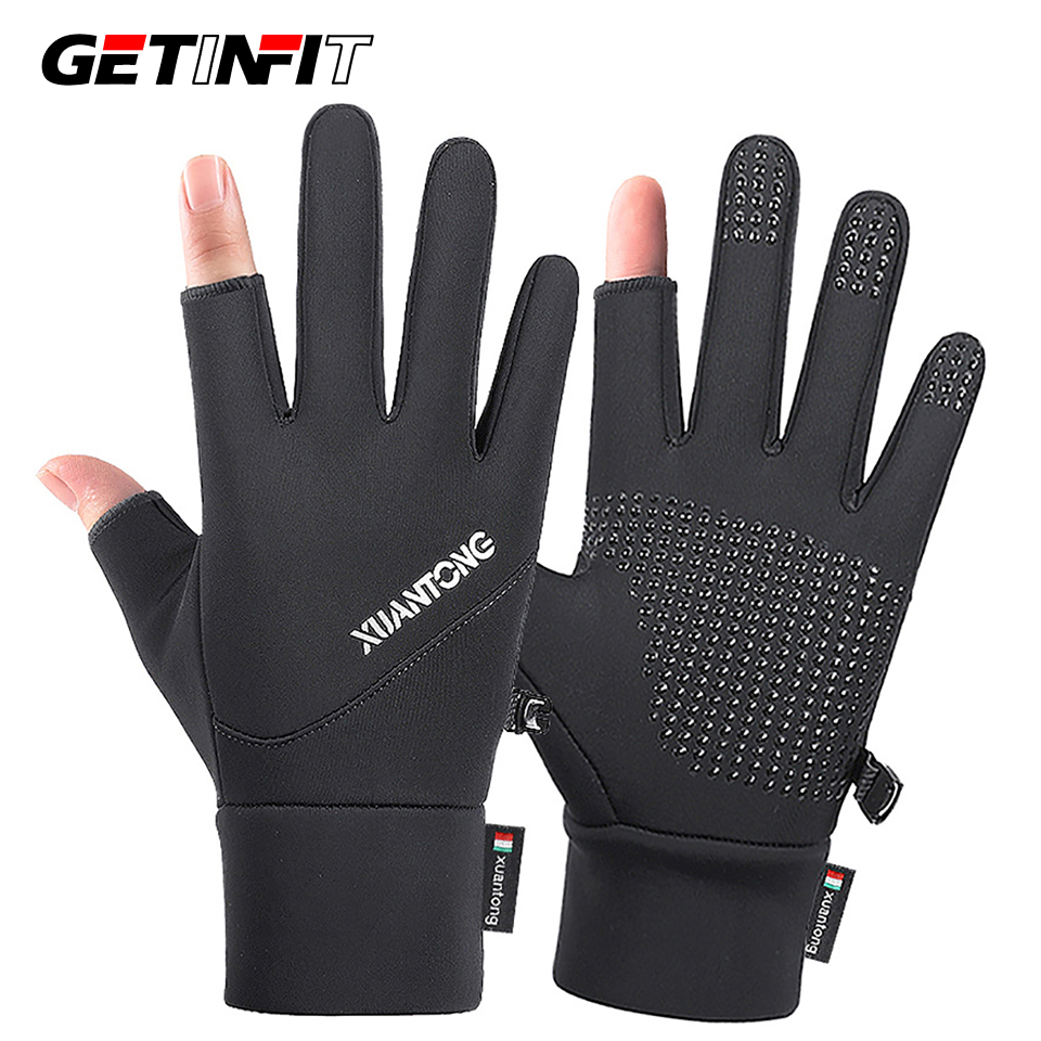 GETINFIT 1Pair Winter Cycling  - Knit Glove Touch Screen ulasan dan harga
