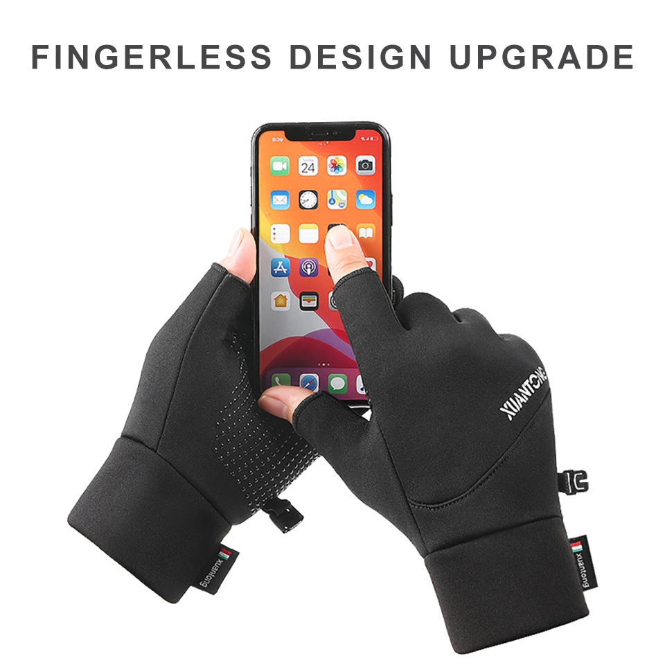 GETINFIT 1Pair Winter Cycling  - Knit Glove Touch Screen ulasan dan harga