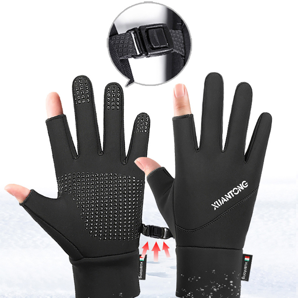 GETINFIT 1Pair Winter Cycling  - Knit Glove Touch Screen ulasan dan harga