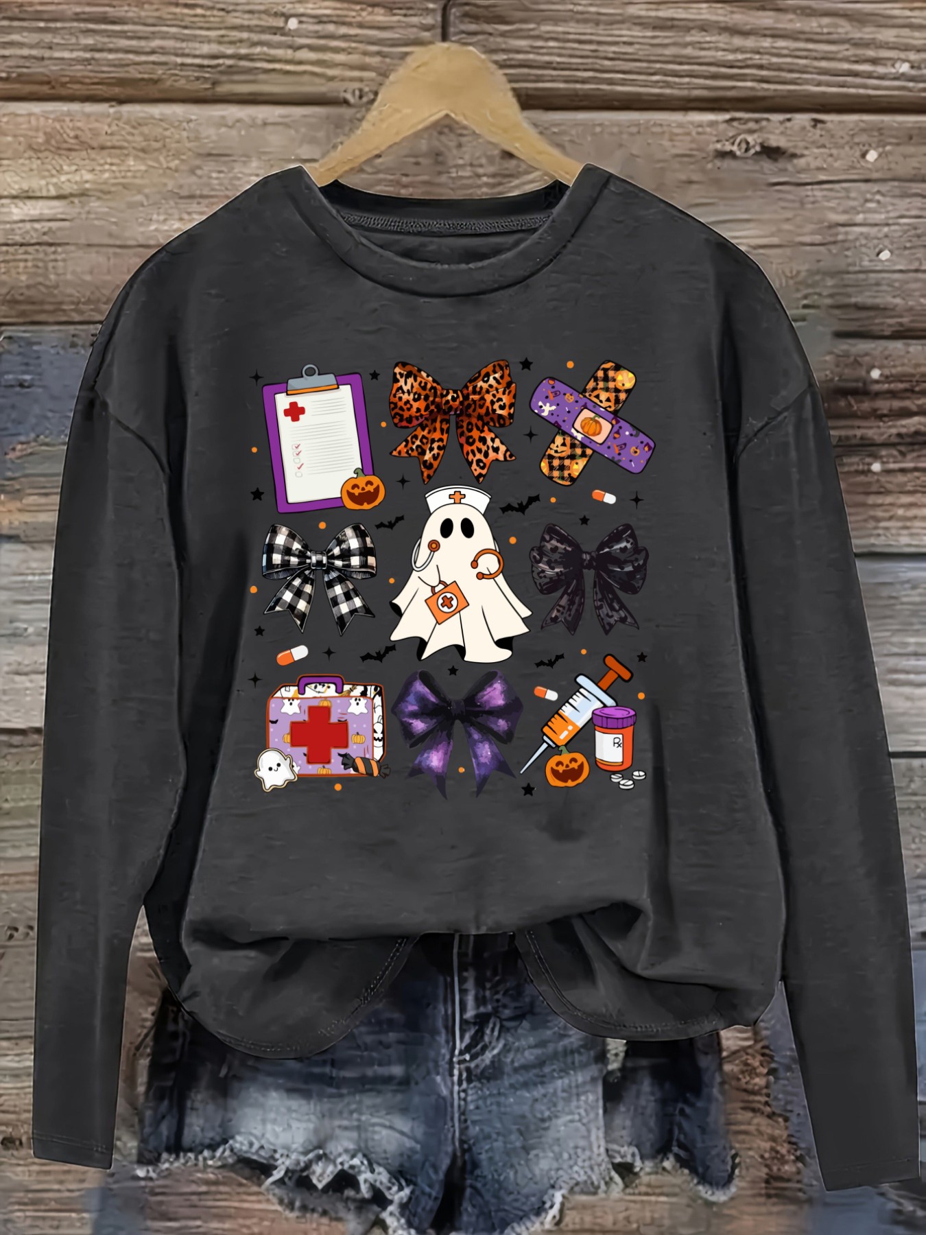 Women's Casual Long Sleeve Cre - Winter Clothing For ulasan dan harga