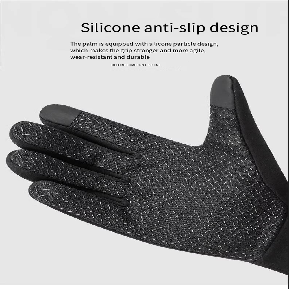 Motorcycle windproof, waterpro - Knit Glove Touch Screen ulasan dan harga
