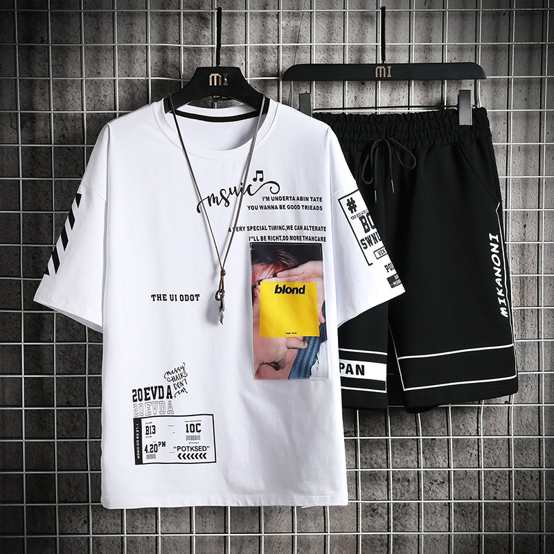 New  Men's Summer Track Suit C - Winter Clothing Brand Names ulasan dan harga