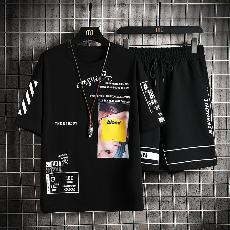 New  Men's Summer Track Suit C - Winter Clothing Brand Names ulasan dan harga