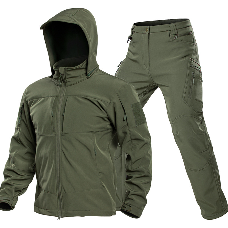 Outdoor Tactical Softshell Sui - Winter Clothing Pk ulasan dan harga