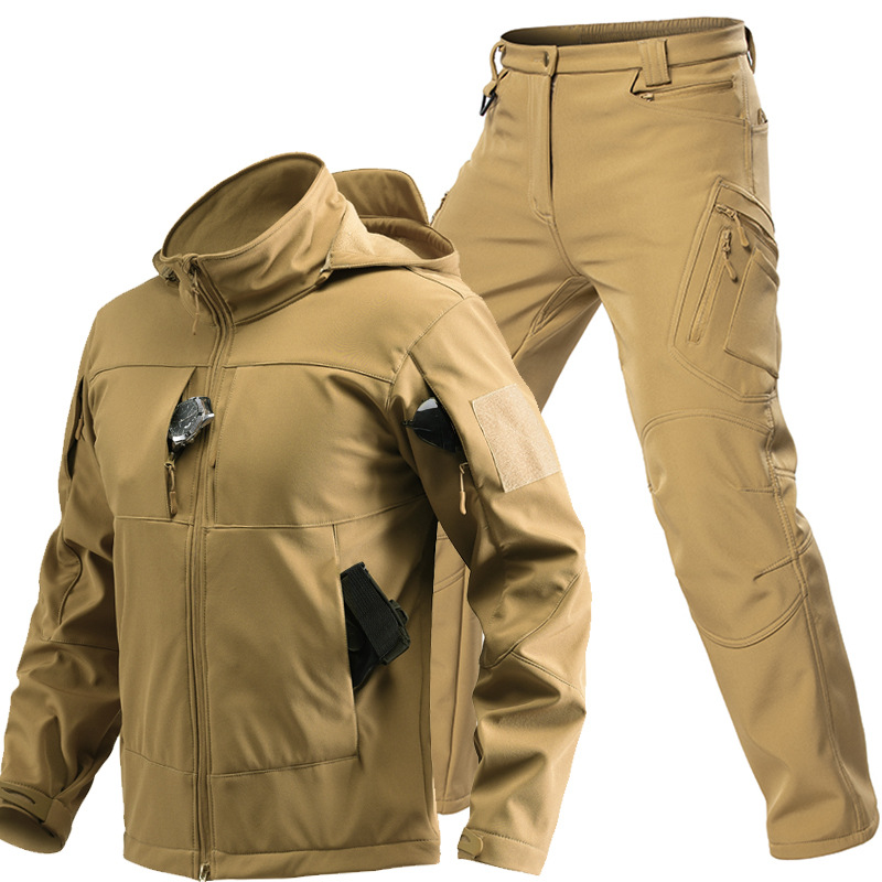 Outdoor Tactical Softshell Sui - Winter Clothing Pk ulasan dan harga