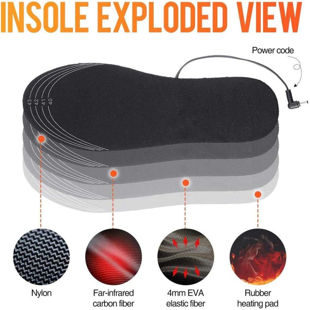 Tolex USB Rechargeable Heated  - Heated Insole Rechargeable ulasan dan harga