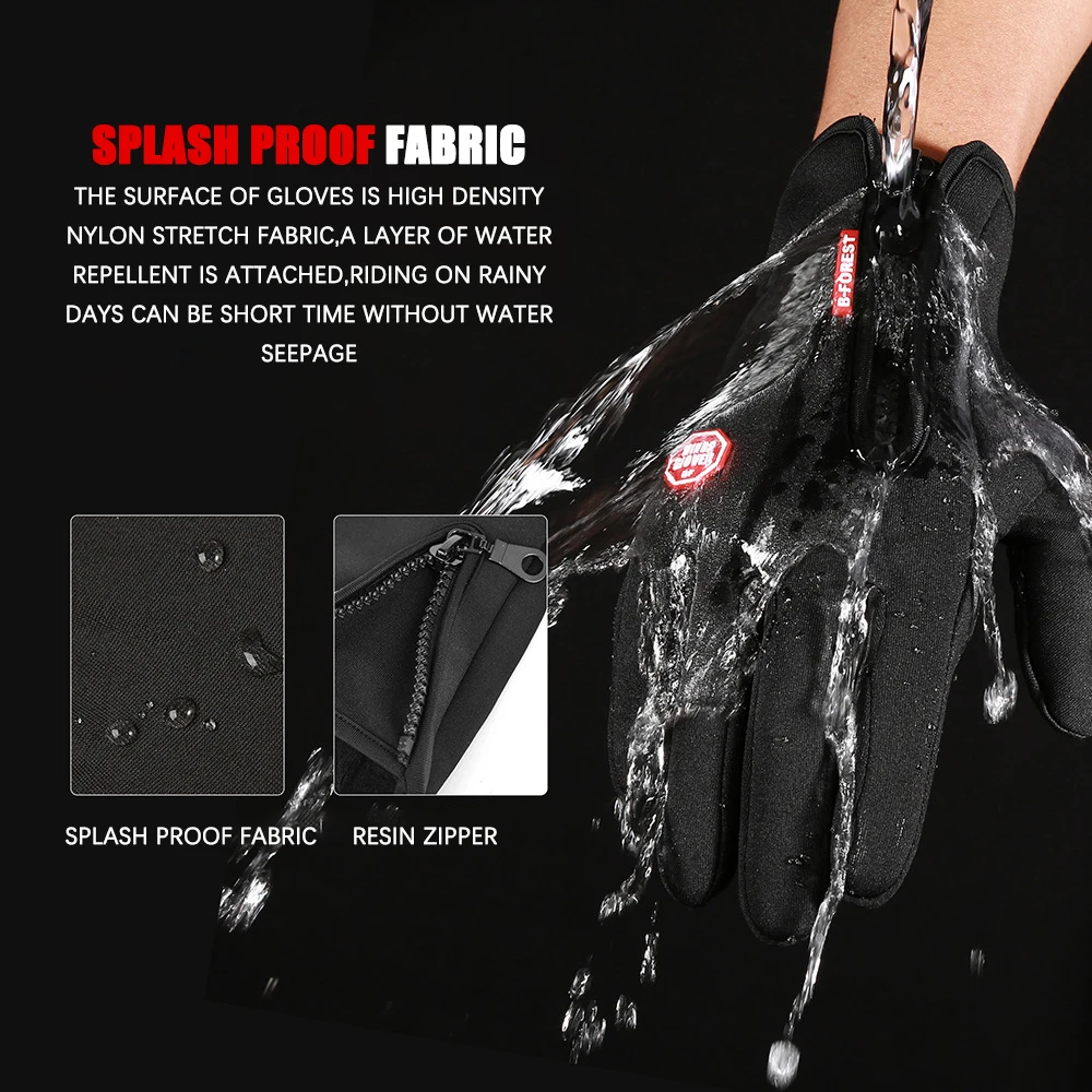 Men Women Winter Cycling Glove - Knit Glove Touch Screen ulasan dan harga