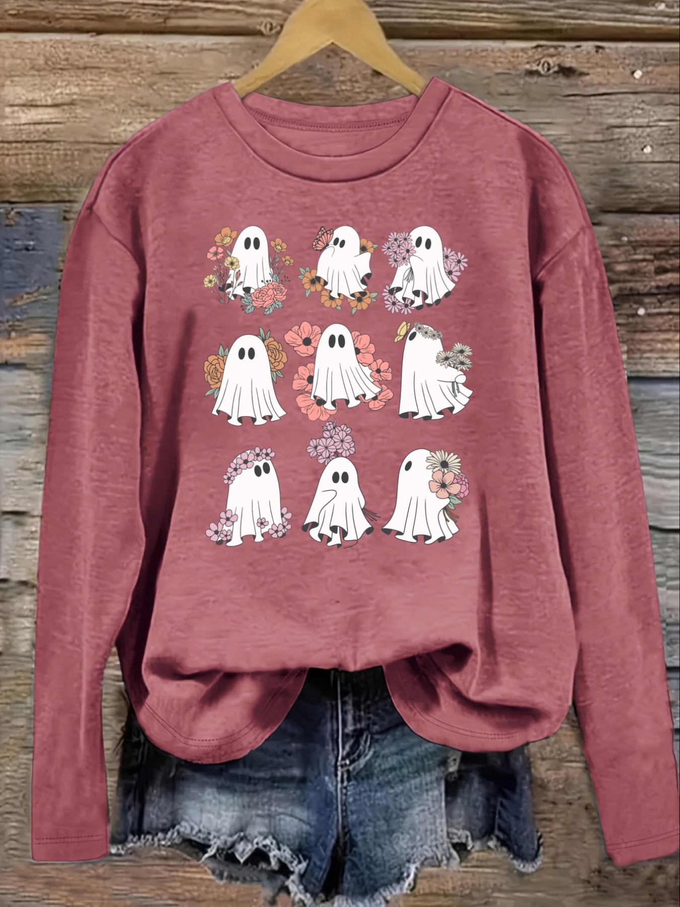 Women's Casual Long Sleeve Cre - Winter Clothing For ulasan dan harga