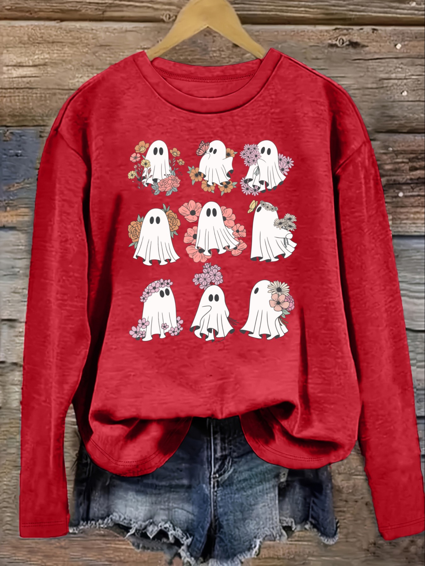 Women's Casual Long Sleeve Cre - Winter Clothing For ulasan dan harga