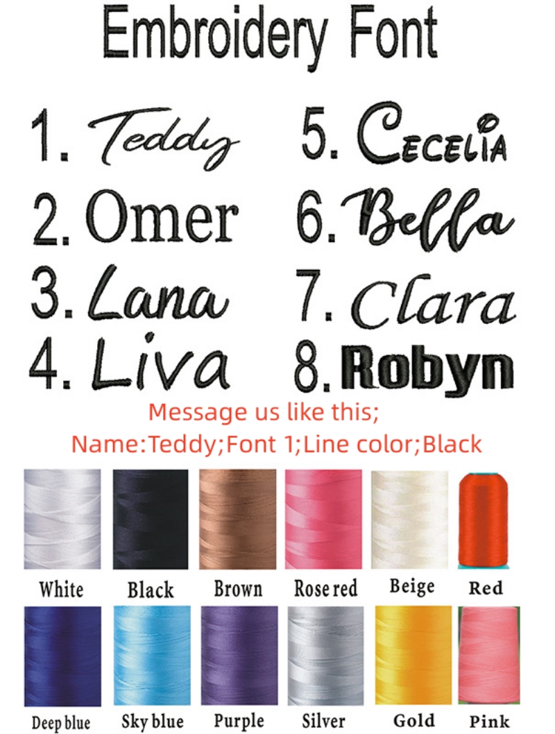 Personalised Embroidery Childr - Winter Under Clothing ulasan dan harga