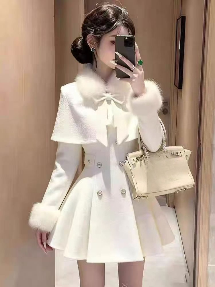 French Elegant Vintage Woolen  - Winter Clothing Trends 2025 ulasan dan harga