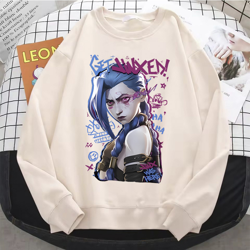 Jinx Arcane Hoodie Hot Anime W - Winter Under Clothing ulasan dan harga