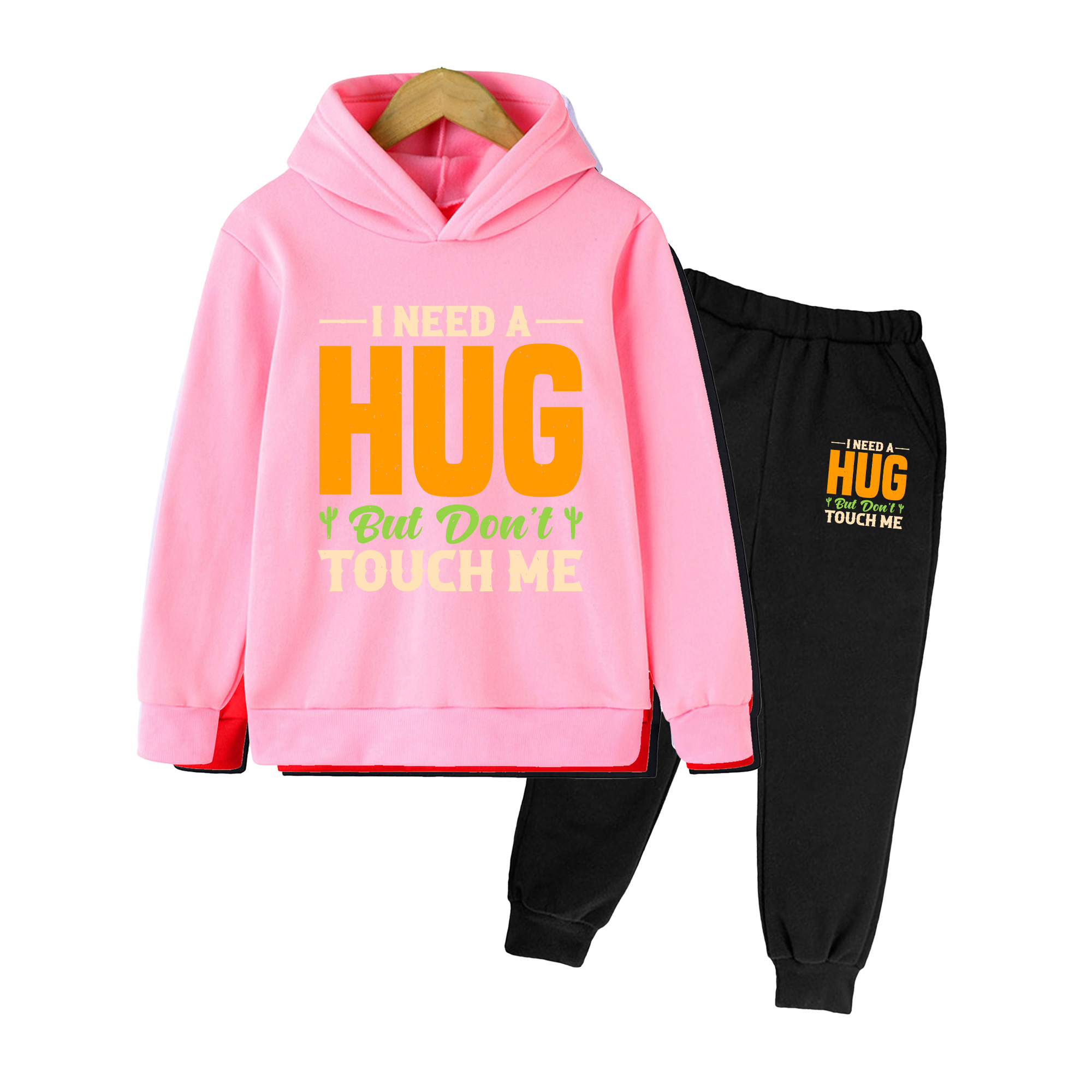 Kids Hoodie & Pants Set, Funny - Winter Clothing Needs ulasan dan harga