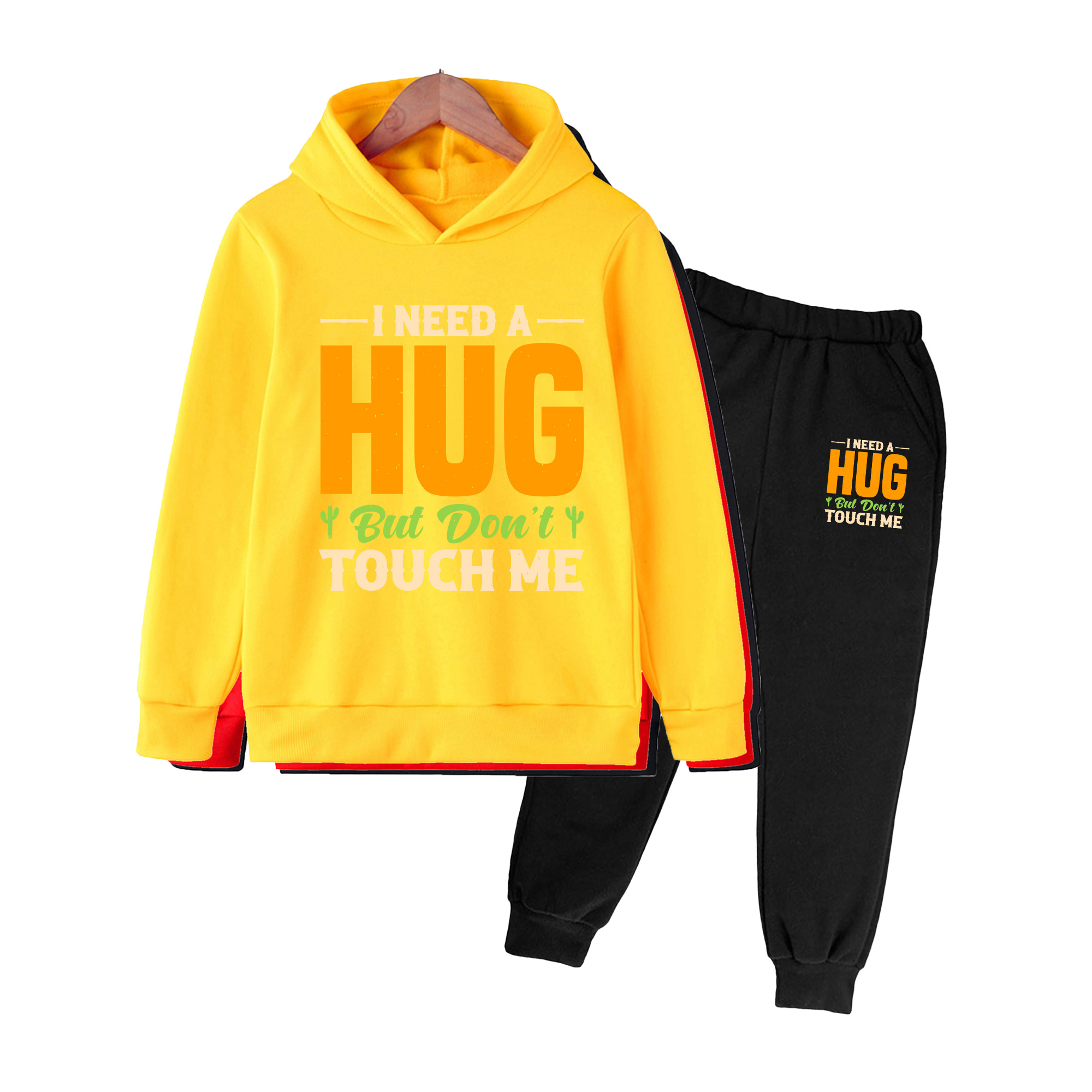 Kids Hoodie & Pants Set, Funny - Winter Clothing Needs ulasan dan harga