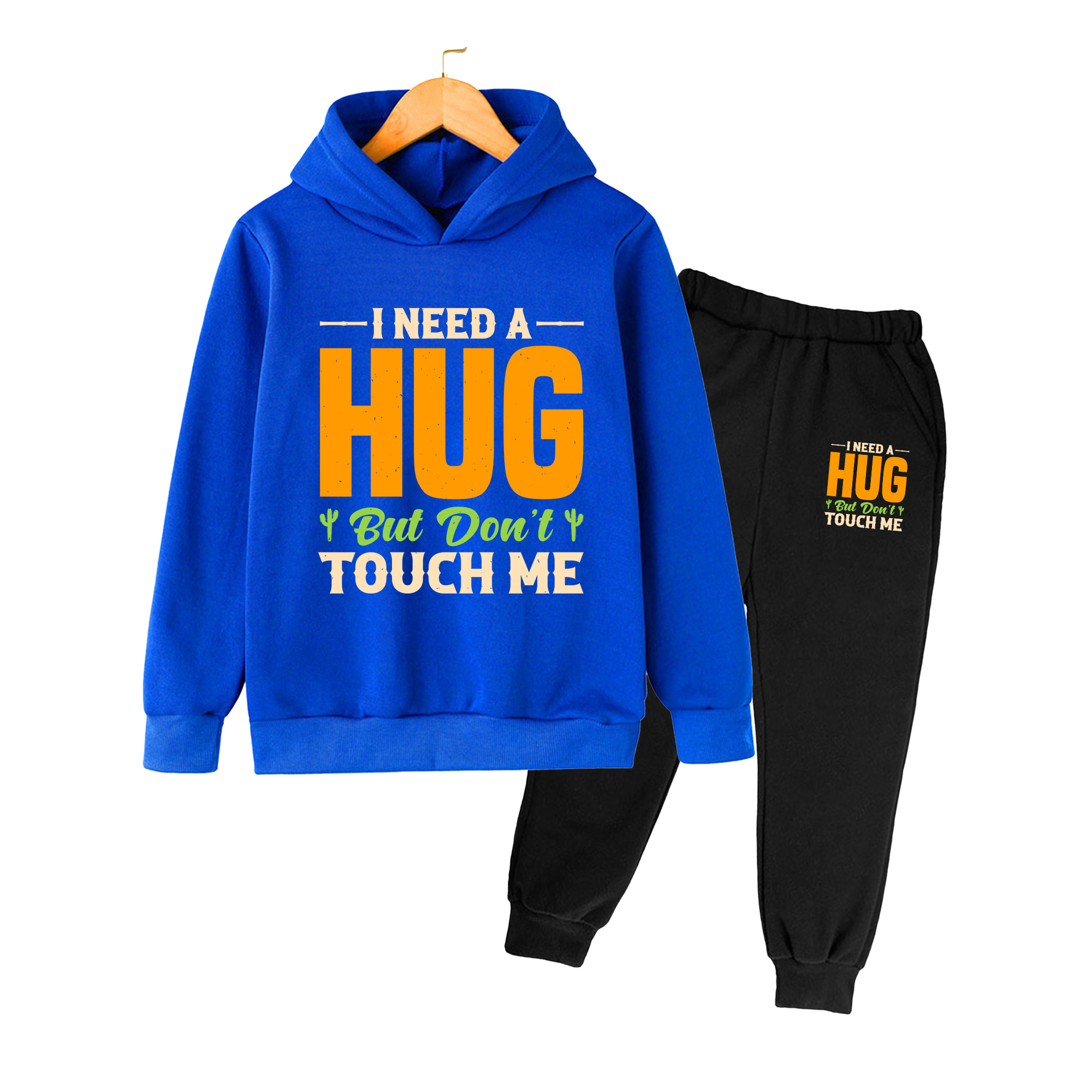 Kids Hoodie & Pants Set, Funny - Winter Clothing Needs ulasan dan harga