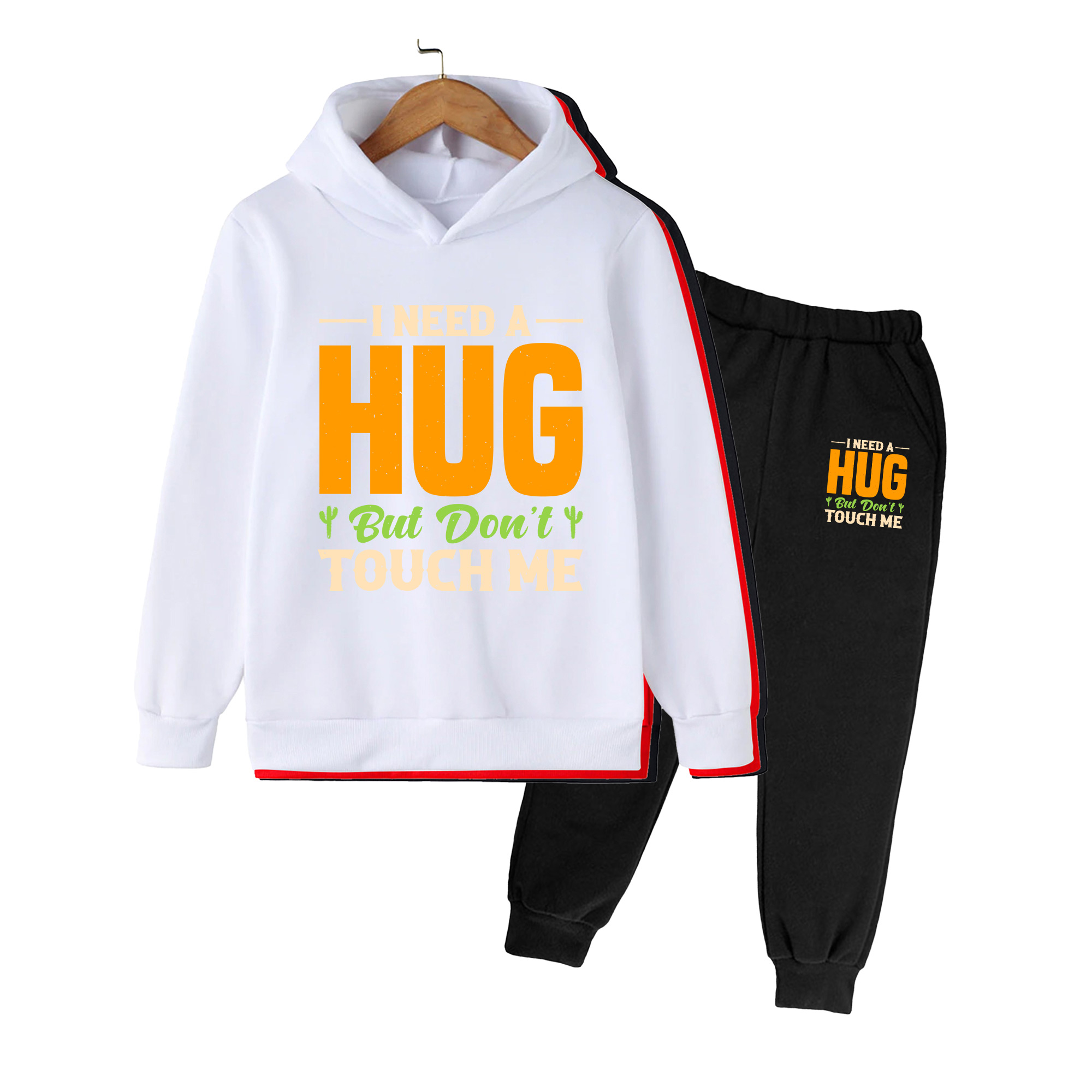 Kids Hoodie & Pants Set, Funny - Winter Clothing Needs ulasan dan harga