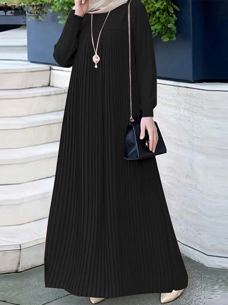 2025 ZANZEA Muslim Abaya Hijab - Winter Clothing Trends 2025 ulasan dan harga