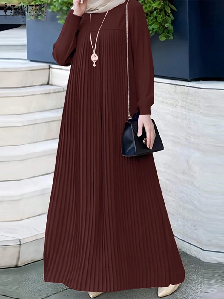 2025 ZANZEA Muslim Abaya Hijab - Winter Clothing Trends 2025 ulasan dan harga
