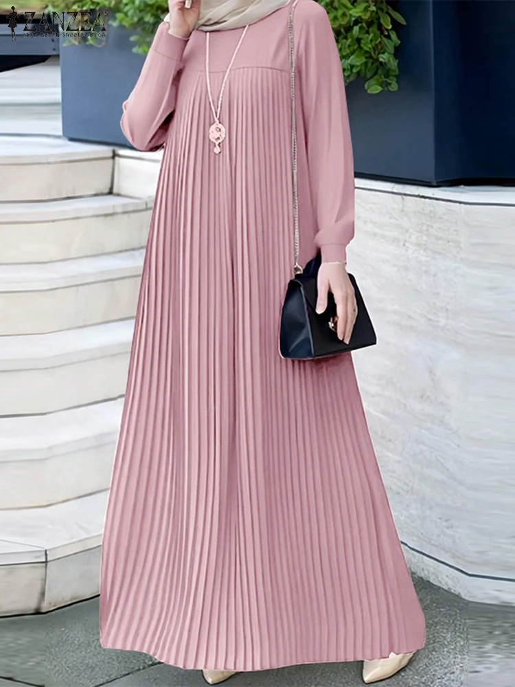 2025 ZANZEA Muslim Abaya Hijab - Winter Clothing Trends 2025 ulasan dan harga