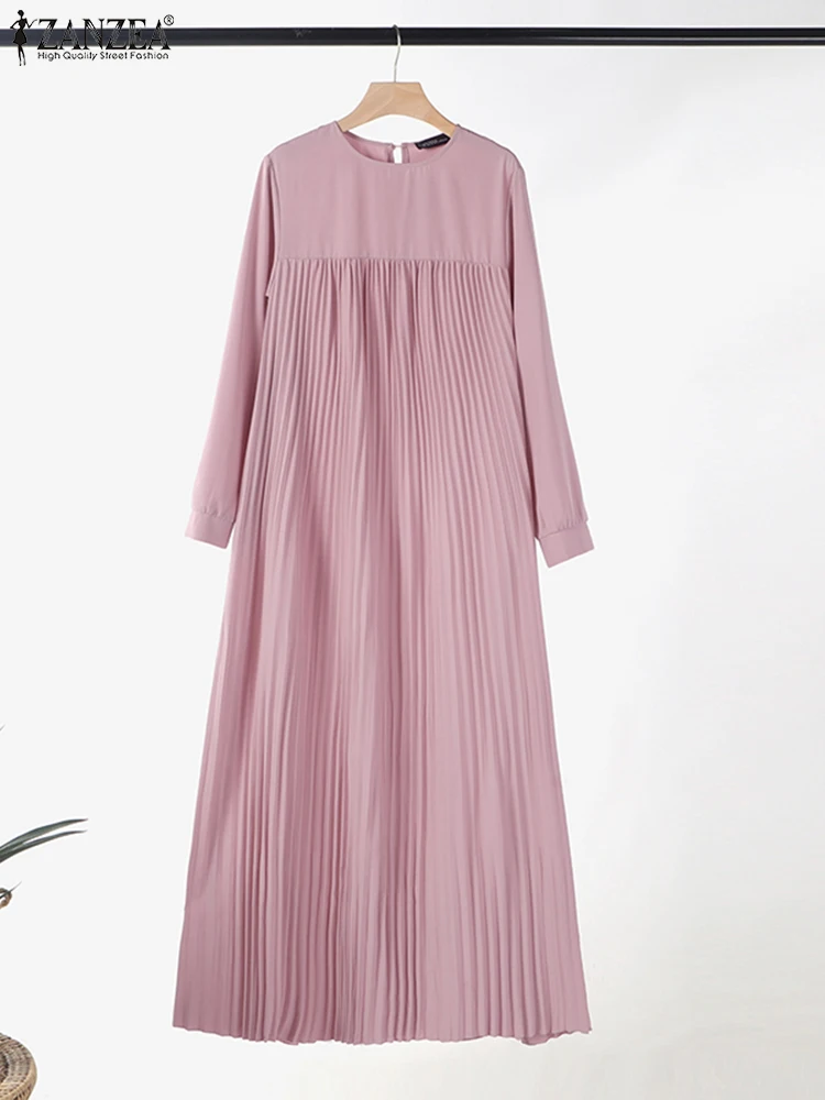 2025 ZANZEA Muslim Abaya Hijab - Winter Clothing Trends 2025 ulasan dan harga