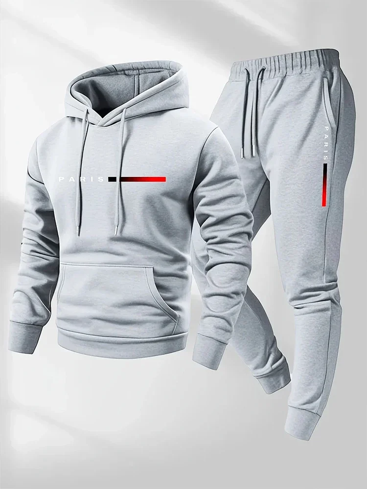 Daily Casual Sports Jogging Su - Winter Clothing For Men ulasan dan harga