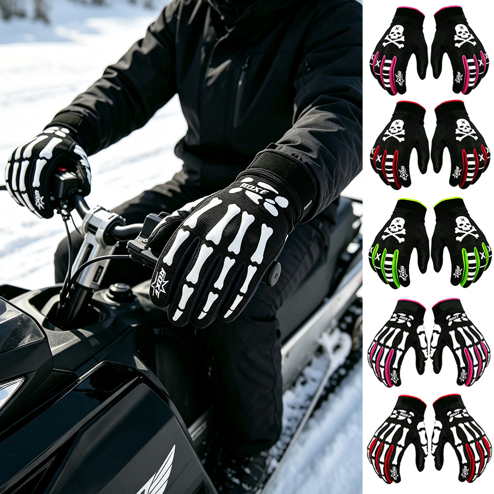 Anti‑Slip Protective Snowmobil - Knit Glove Touch Screen ulasan dan harga
