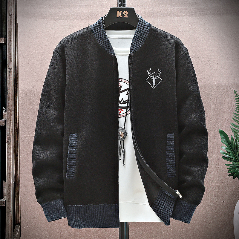 Men Cardigan Knitted Sweaterco - Winter Clothing Trends 2025 ulasan dan harga