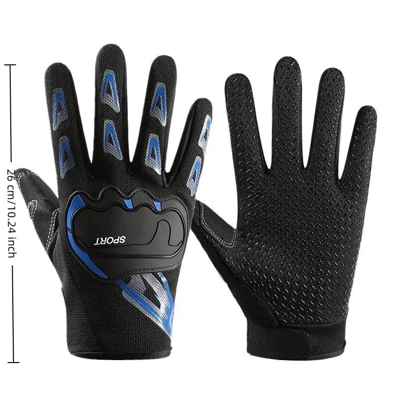 Breathable Motorcycle Gloves 1 - Knit Glove Touch Screen ulasan dan harga