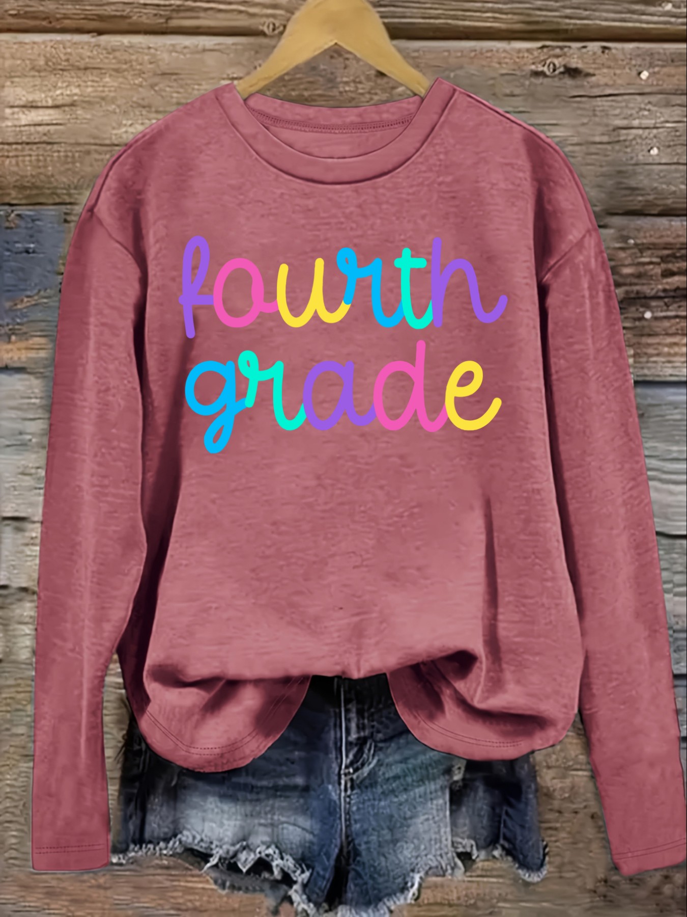 Women's Casual Long Sleeve Cre - Winter Clothing For ulasan dan harga