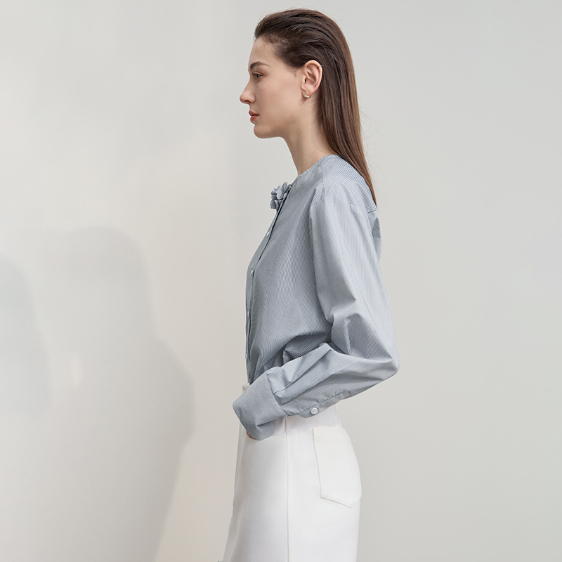 AMII Women's Shirt 2025 Autumn - Winter Clothing Trends 2025 ulasan dan harga