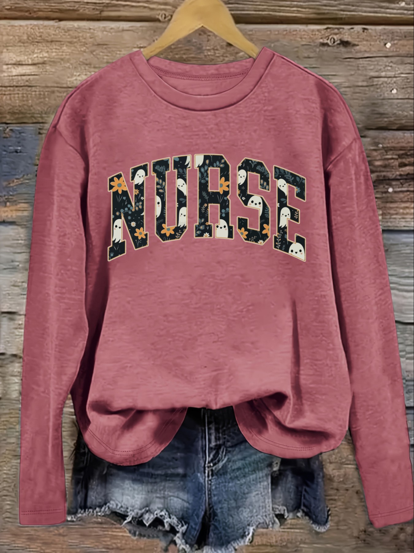 Women's Casual Long Sleeve Cre - Winter Clothing For ulasan dan harga