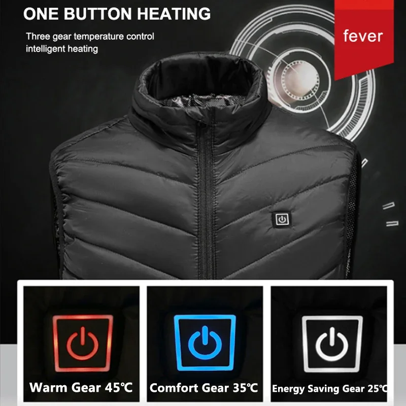 PHMAX Heated Vest Winter Warm  - Winter Under Clothing ulasan dan harga