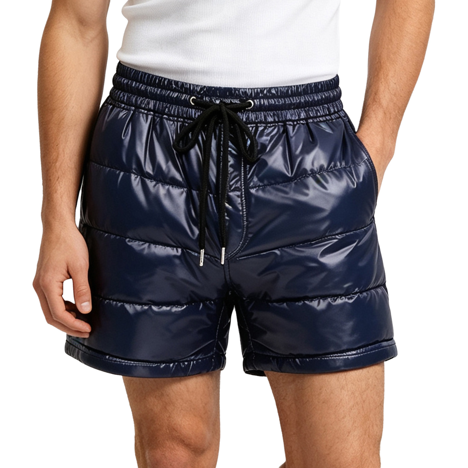 Men Warm Puffer Padded Boxer S - Winter Clothing Needs ulasan dan harga