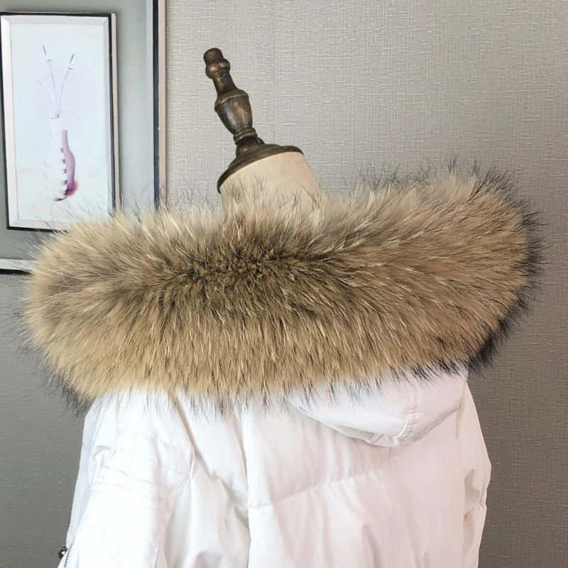 Real Fur Collar for Coat Parka - Winter Clothing Pk ulasan dan harga