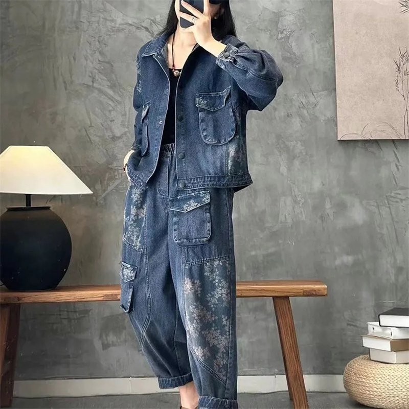 2025 Autumn Denim jacket Suits - Winter Clothing Pk ulasan dan harga