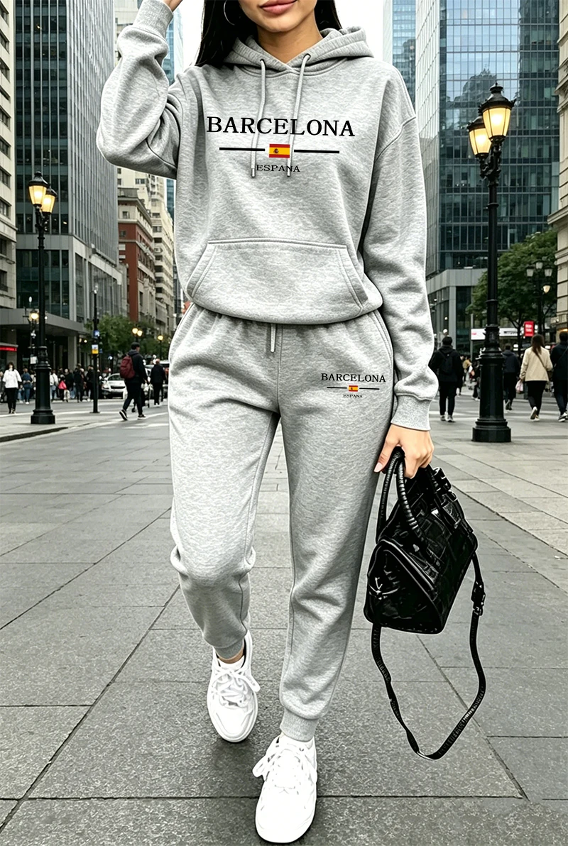 Fashion Womens Tracksuit Print - Winter Clothing For ulasan dan harga