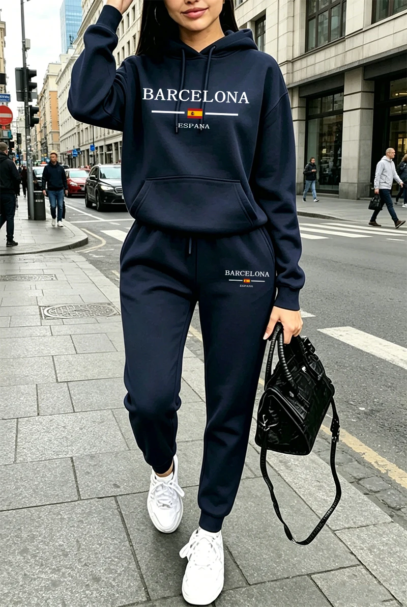Fashion Womens Tracksuit Print - Winter Clothing For ulasan dan harga