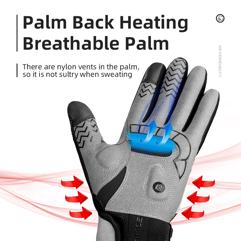 ROCKBROS Heated Winter Glove C - Knit Glove Touch Screen ulasan dan harga