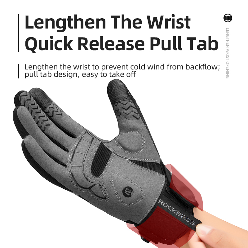 ROCKBROS Heated Winter Glove C - Knit Glove Touch Screen ulasan dan harga