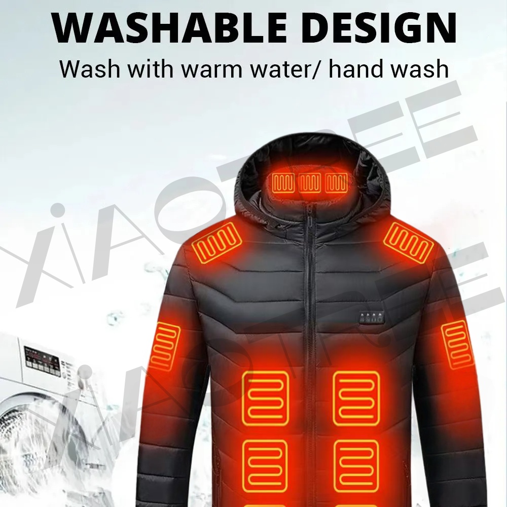 28 Areas Men Women's Heating J - Winter Clothing Pk ulasan dan harga