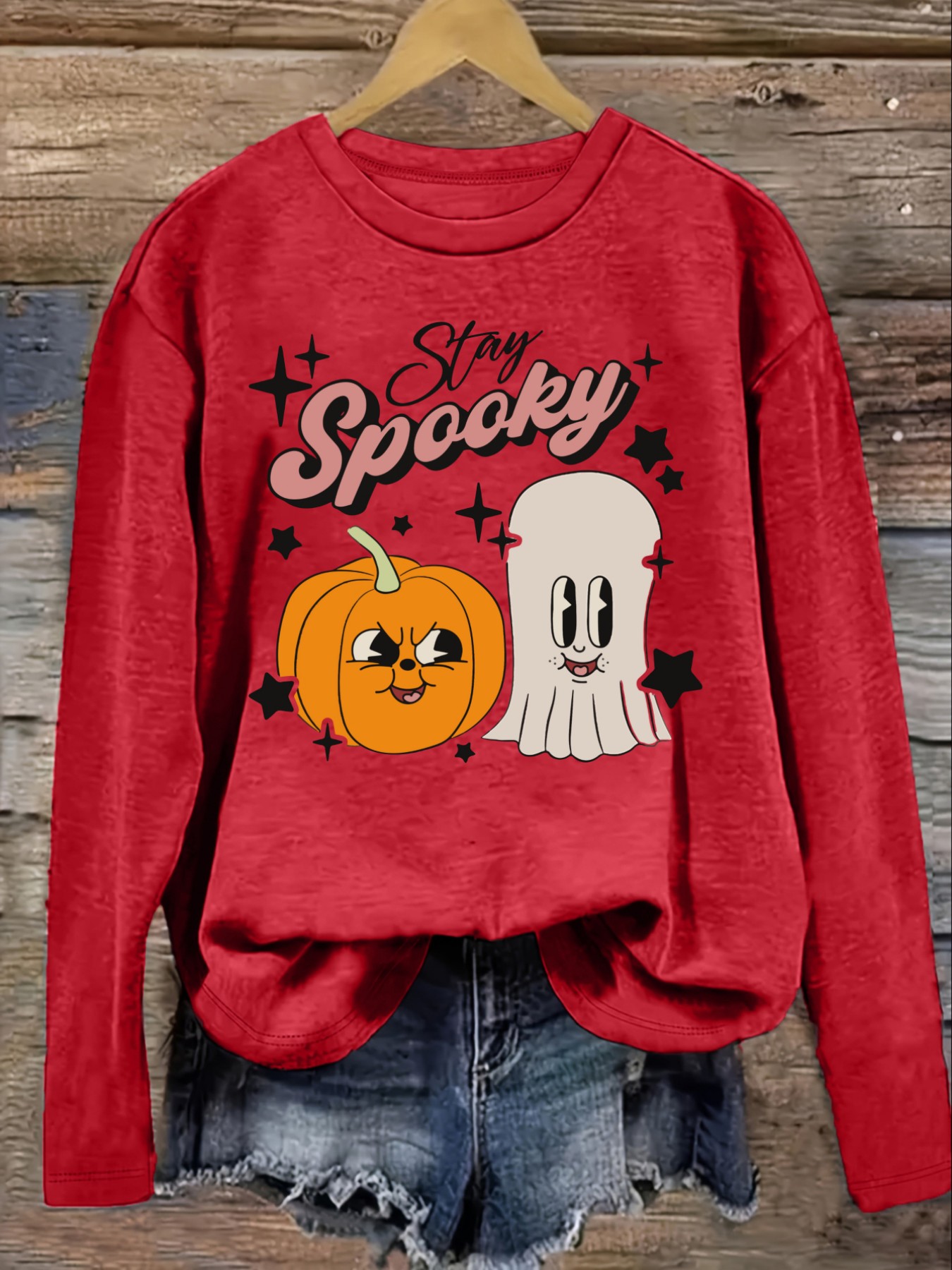 Women's Casual Long Sleeve Cre - Winter Clothing For ulasan dan harga