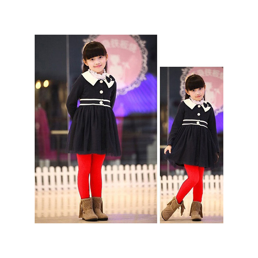 Girls Red Winter Thick Lined T - Winter Under Clothing ulasan dan harga