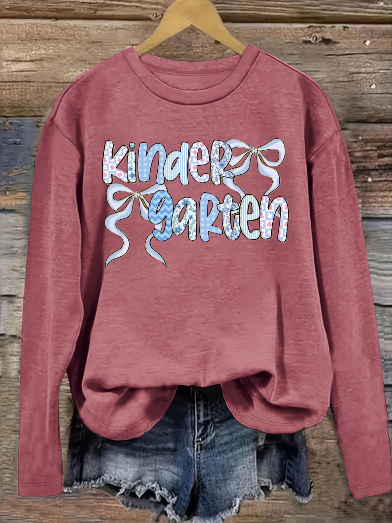 Women's Casual Long Sleeve Cre - Winter Clothing For ulasan dan harga