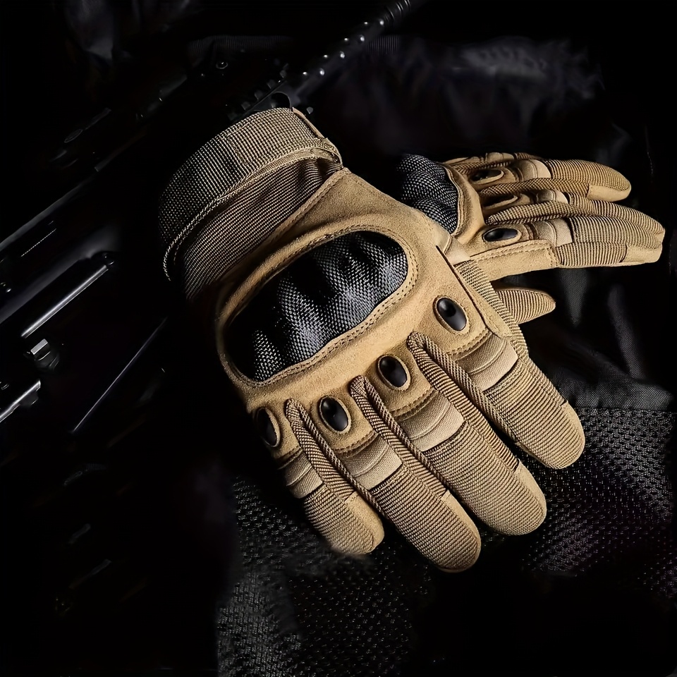 New Men's Full Finger Tactical - Knit Glove Touch Screen ulasan dan harga