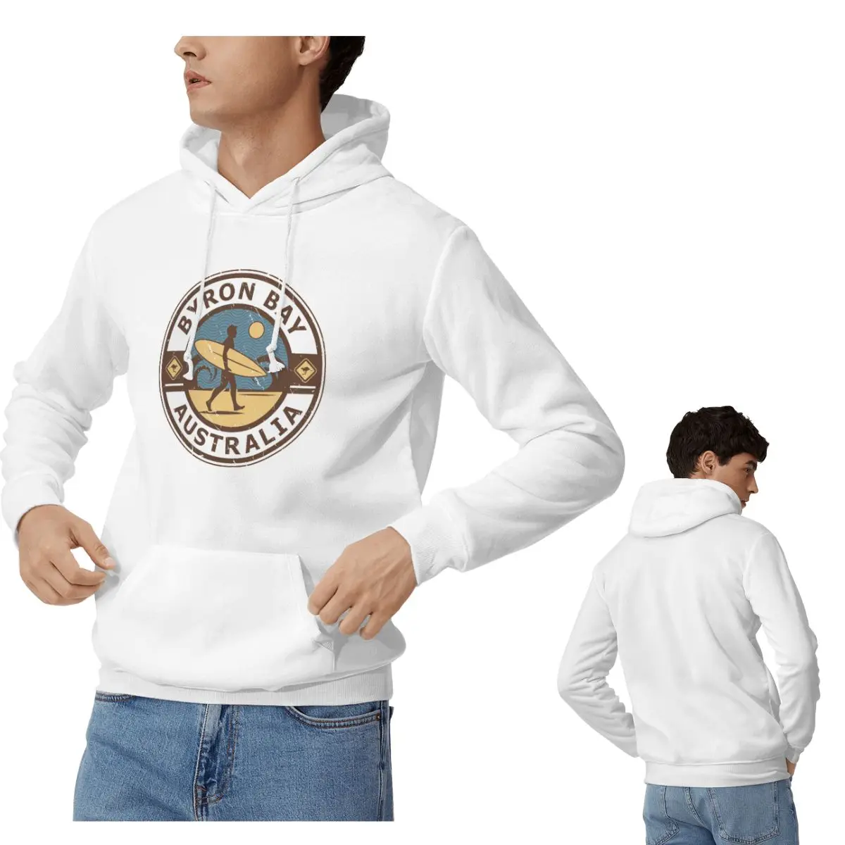 Byron Bay, Australia Hoodies M - Winter Clothing Australia ulasan dan harga