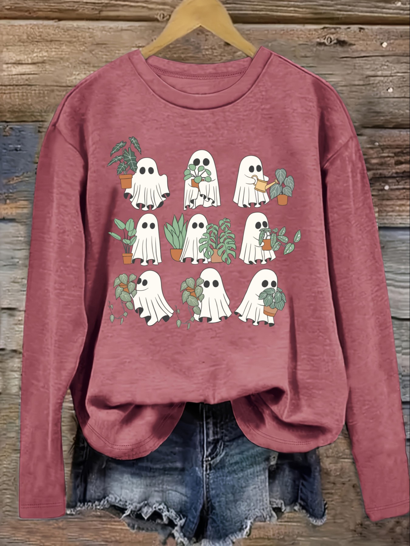 Women's Casual Long Sleeve Cre - Winter Clothing For ulasan dan harga